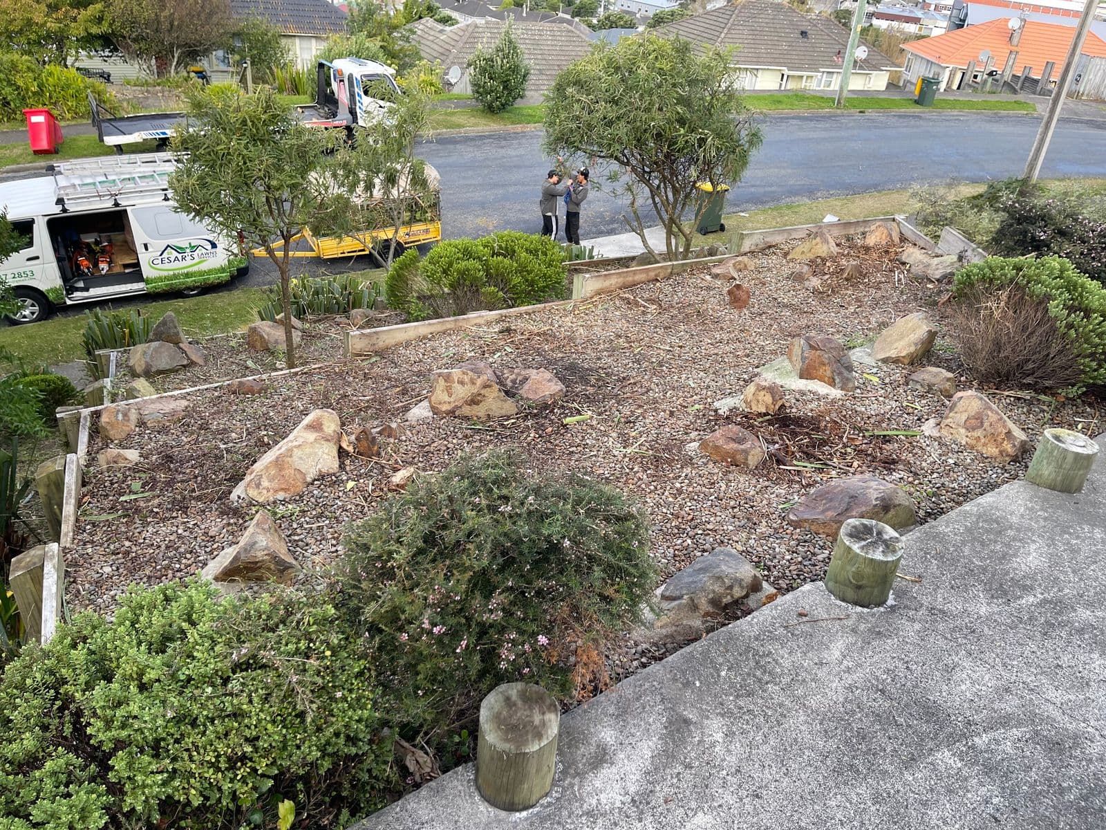 Garden cleanup and landscaping Porirua Cesar's Lawns Services